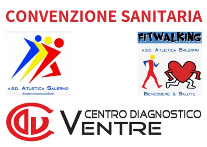 ASD Atletica Salerno: Centro Diagnostico Ventre nuovo partner sanitario